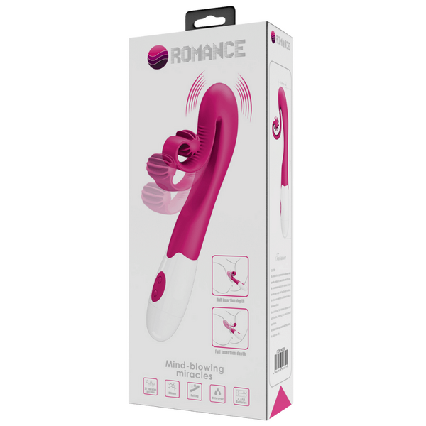 Rechargeable Tatianna (Pink) – Ergonomic Silicone Vibrator with 30 Modes