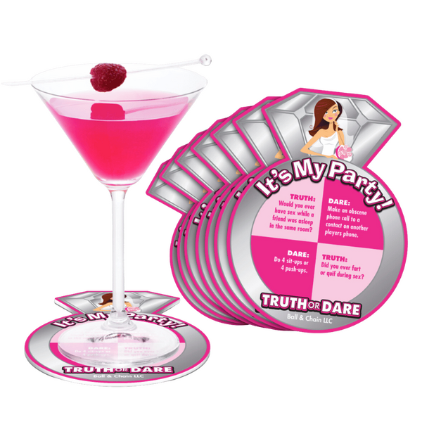 Bride to Be - Truth or Dare Game Coasters Set