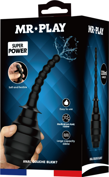Anal Douche BLKM7 – Large Capacity Flexible Nozzle Anal Douche