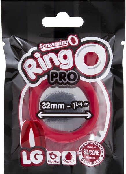 RingO Pro LG – Super-Stretchy 1.25 Inch Penis Ring Made of Body-Safe Silicone