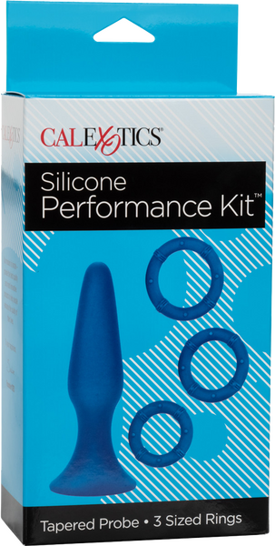 Posh Silicone Performance Kit – Body-Safe Silicone Erection Rings and Anal Toy Set