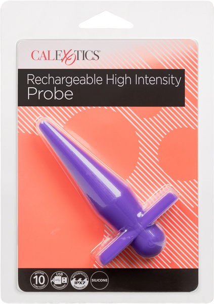 High Intensity Probe – Rechargeable Silicone Vibrator with 10 Vibration and Pulsation Functions