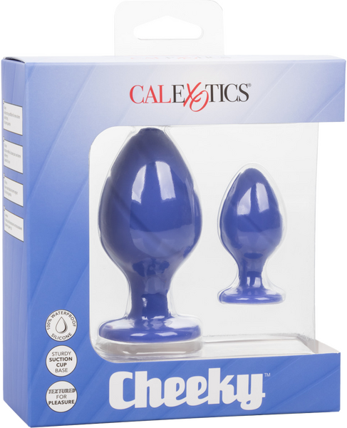 Cheeky Butt Plug Duo (Purple) – Playful Butt Plug Set