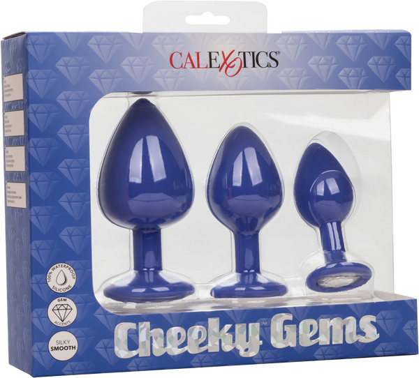 Cheeky Gems – Anal Training Kit with Three Graduated Anal Plugs