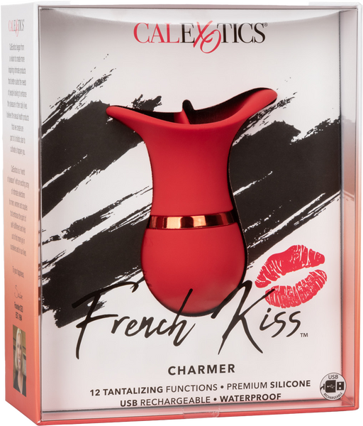 Tantalize French Kiss Charmer – Compact Flickering Tongue Teaser Vibrator
