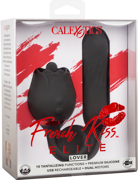 French Kiss Elite Lover – Vibrating and Rotating Bullet Teaser Vibrator with 10 Functions