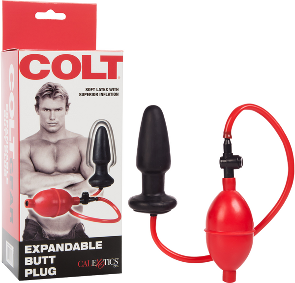 Colt Expandable Butt Plug – Adjustable Inflatable Anal Toy