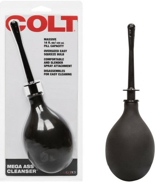 Colt Mega Ass Cleanser – Enema Kit with EZ Squeeze Bulb and Detachable Applicator