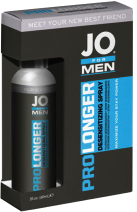 JO Prolonger Spray – 60ml Delay Spray for Ejaculation Control and Sensitivity Enhancement