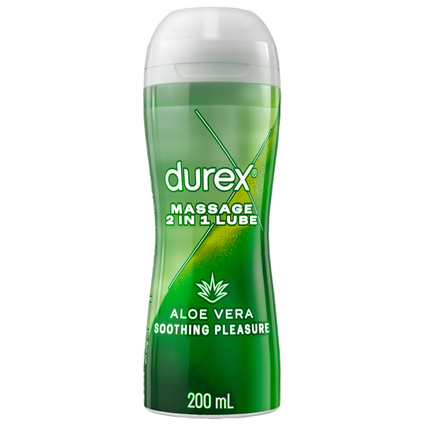 Durex Play 2in1 Aloe Vera Massage Gel – 200ml Massage Lubricant