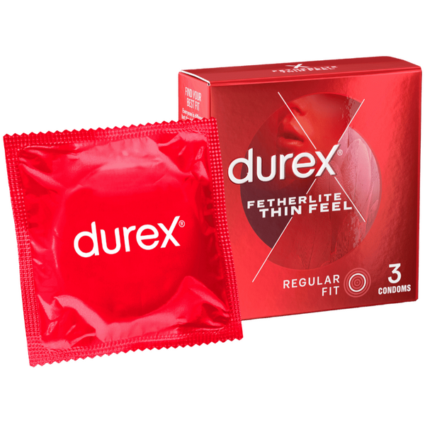 Durex Thin Feel – 20% Thinner Condoms Pack of 3