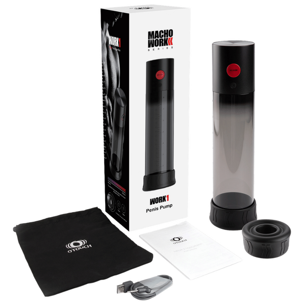 Macho Work 1 – Luxury Stepless Suction Penis Pump