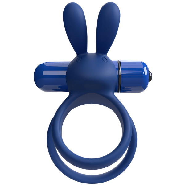 Ohare XL 4B – Deep-Rumbling Bass Vibrator with Rabbit Ears and Stretchy Ring