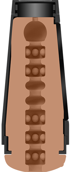 Doc Johnson Main Squeeze Original Pussy – Masturbator with Squeezable Grip and Suction Control