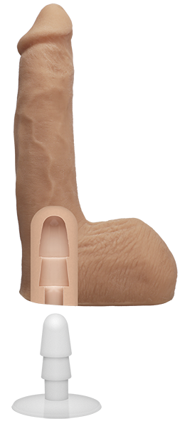 Seth Gamble Ultraskyn Cock – 8 Inch Dual Density Removable Suction Cup Dildo