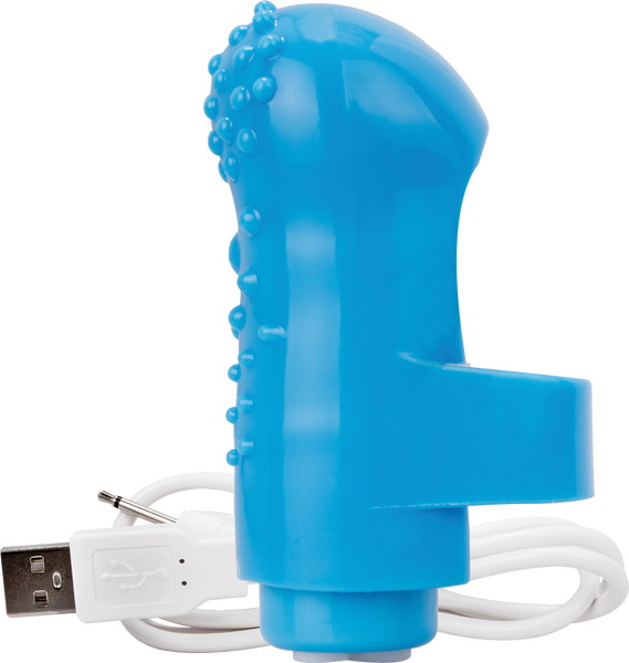 Charged Fing O – Rechargeable Mini Finger Vibrator with Vooom Technology