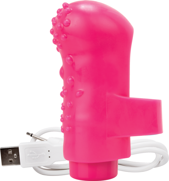 Charged Fing O – Rechargeable Mini Finger Vibrator with Vooom Technology