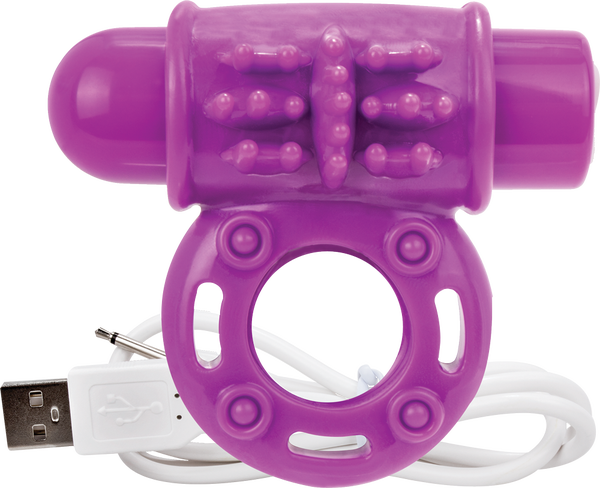 O Wow Ring – Rechargeable Vibrating Cock Ring with 10 Vibration Functions