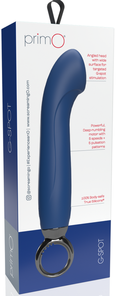 Screaming O PrimO G-Spot Vibrator – Powerful 5+5 Vibration Settings G-Spot Vibrator