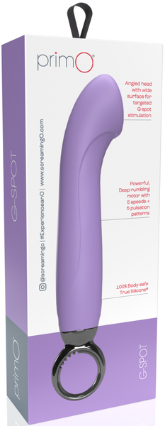 Screaming O PrimO G-Spot Vibrator – Powerful 5+5 Vibration Settings G-Spot Vibrator