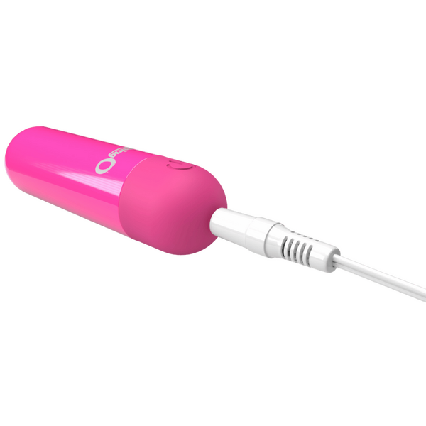 Rechargeable Bullet Vibrator (Pink) – Waterproof 3-Speed Body-Safe ABS Material Vibrator