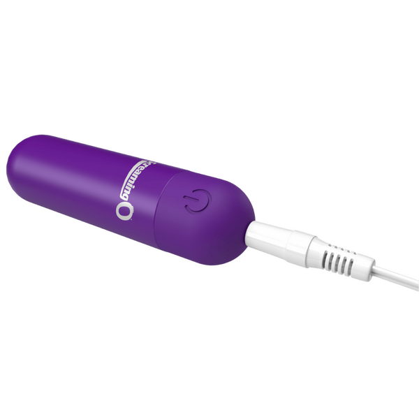 Rechargeable Soft Touch Bullet (Purple) – Waterproof 5-Speed Compact Vibrator
