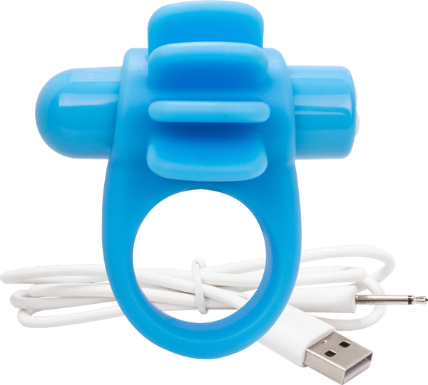 Skooch Charged – Rechargeable Vibrating Cock Ring with Textured Stimulation