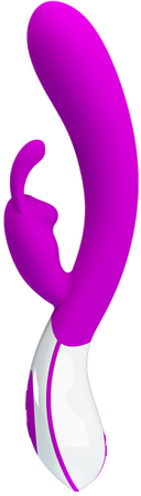 Harlan – Silicone Rabbit Vibrator with Dual Motors