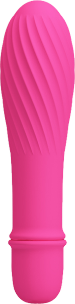 Solomon Mini Vibrator – Silicone Small Vibrator with Swirl Tip
