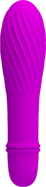 Solomon Mini Vibrator – Silicone Small Vibrator with Swirl Tip