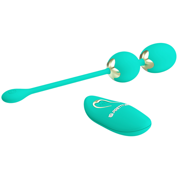 Rechargeable Willie – Remote-Controlled Vibrating Pelvic Floor Exerciser Balls