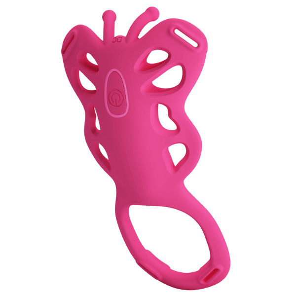 PrettyLove Aethon – Rechargeable Strap-On Butterfly Massager With App Control and 10 Vibration Patterns