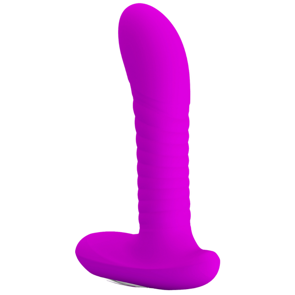 Rechargeable Merlin – Silicone Vibrator with 12 Vibration and 3 Rotation Functions