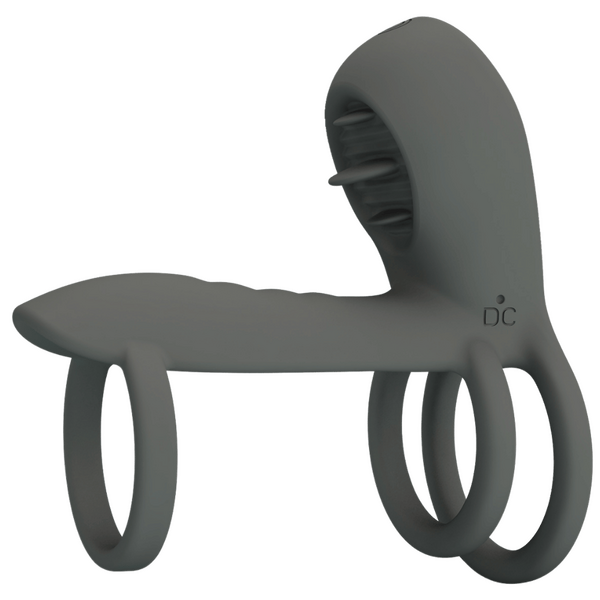 Jammy – Dual Stimulation Cock Sleeve and Clitoral Stimulator with Vibrations