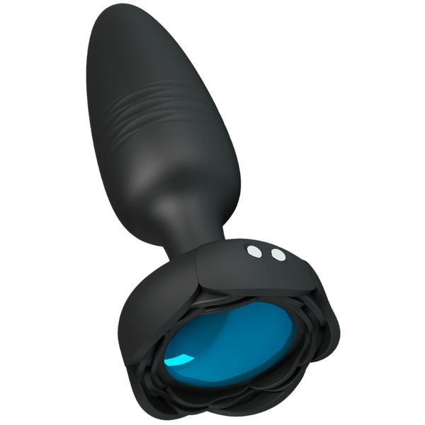 Tarion Light-Up Rechargeable Butt Plug – LED Flashing Silicone Butt Plug