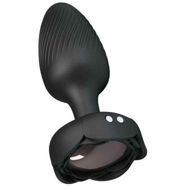 Varian Light-Up Rechargeable Butt Plug – LED Flashing Silicone Butt Plug