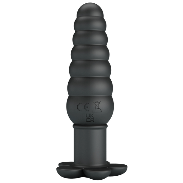 Imron Silicone Butt Plug – Smooth Skin Safe Anal Toy with 10 Vibration Settings