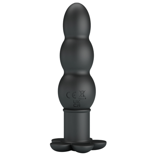 Jadier Silicone Butt Plug – Smooth Skin Safe Anal Toy with 10 Vibration Settings