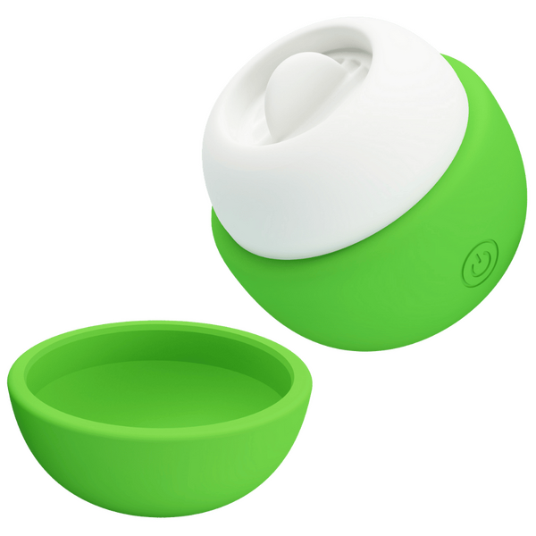 Apple Secret Rechargeable – Silicone Clitoral Tongue-Like Stimulator Vibrator
