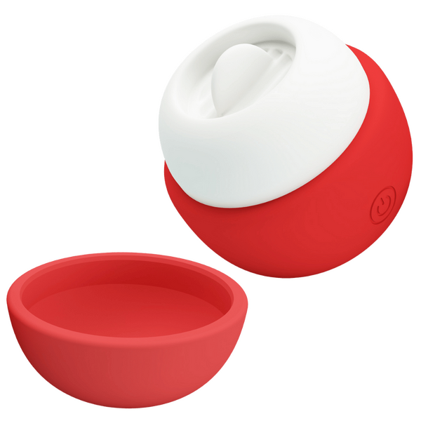 Apple Secret Rechargeable – Silicone Clitoral Tongue-Like Stimulator Vibrator