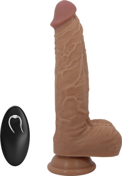Thrusting Jonathan Dong – Remote-Controlled 8.3" Thrusting Vibrator with Suction Cup