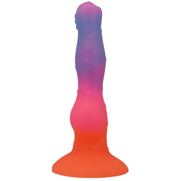 Hercules 8.4 Inch – Sculpted Silicone Vibrator with Suction Base