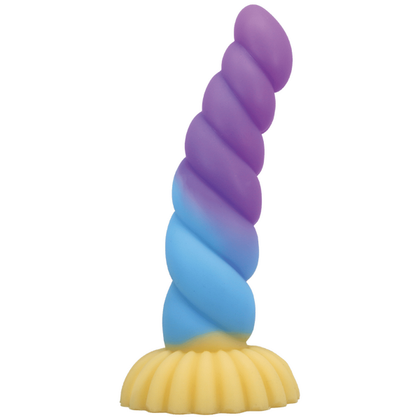 Unicorn Rippled Monster 8.6 Inch Silicone Dildo