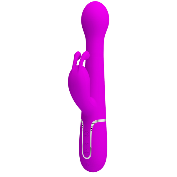 Dejon 3in1 Multi-Function Vibrator – Rabbit Vibrator with Twin Motors and 7 Vibration Modes