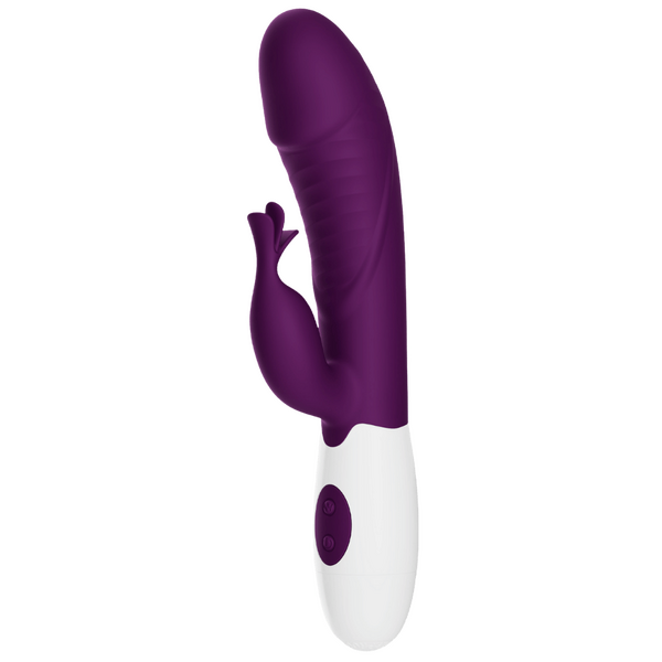 Rasmussen Dual Stimulator – G-Spot and Clitoral Vibrator with 30 Frequencies