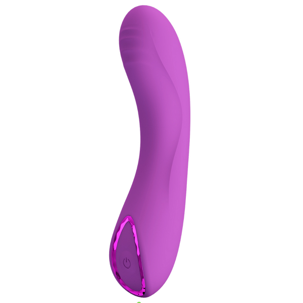 Rechargeable DJ Dick – Slim Silicone Vibrator with 10 Powerful Vibration Modes