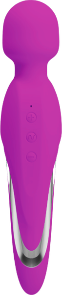 Shazza Body Wand (Purple) – Rechargeable Silicone Vibrator with 7 Vibration Functions and 5 Speed Levels