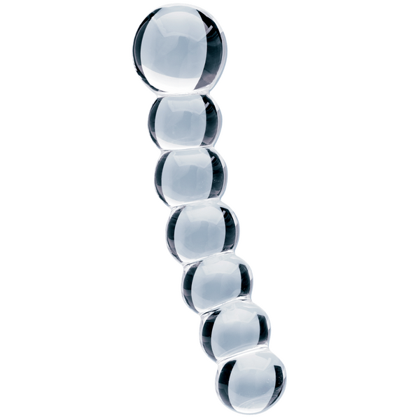 Celestial Orb – 5.4 Inch Handblown Borosilicate Glass Double-Ended Dildo