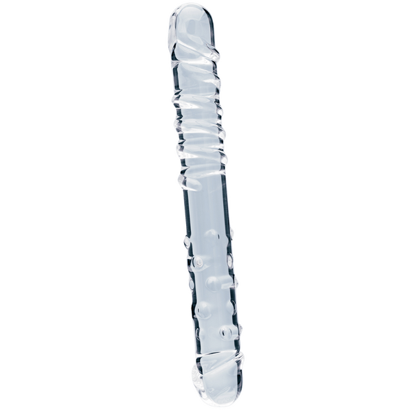 Elysian Sensation – 7.1 Inch Double-Ended Glass Dildo