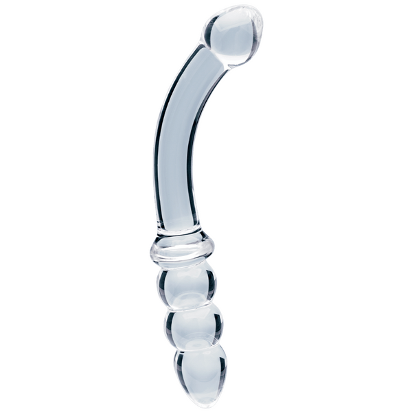 Celestial Zenith – 6.5 Inch Double-Ended Borosilicate Glass Dildo